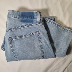 Abercrombie & Fitch The Ankle Straight Ultra High-Rise Curve Love Women's 31/12s